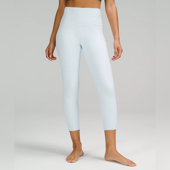 Lululemon Align High-Rise Pant 25" - Powder Blue - Picture 1 of 4